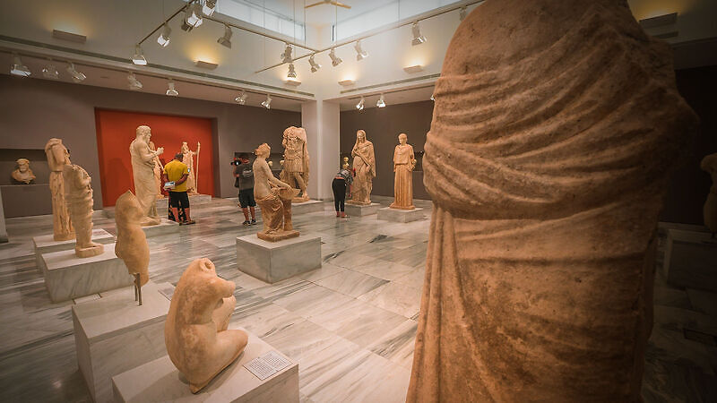 Археологический музей Ираклиона на острове Крит Греция