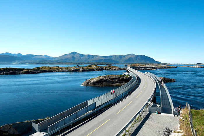 Атлантическая дорога Норвегия