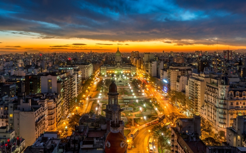 Buenos Aires один из самых известных городов Аргентины