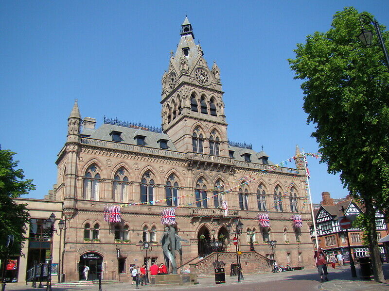 Chester town hall, Честер доклад