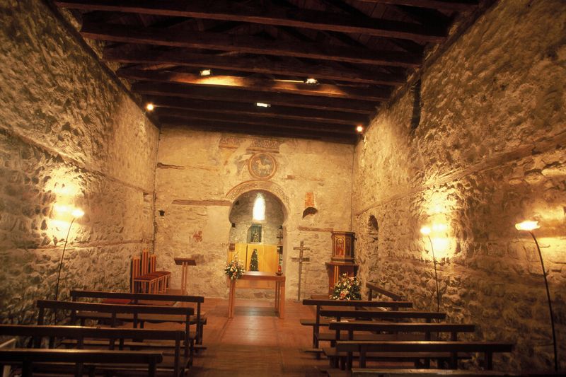 The Santa Coloma Church