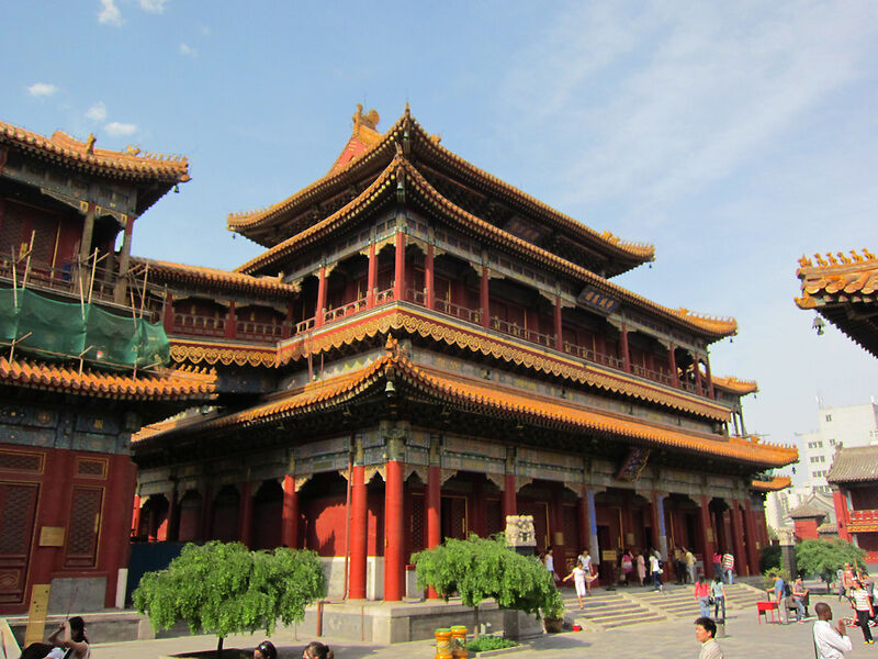  Храм Ламы, Пекин интересные места 