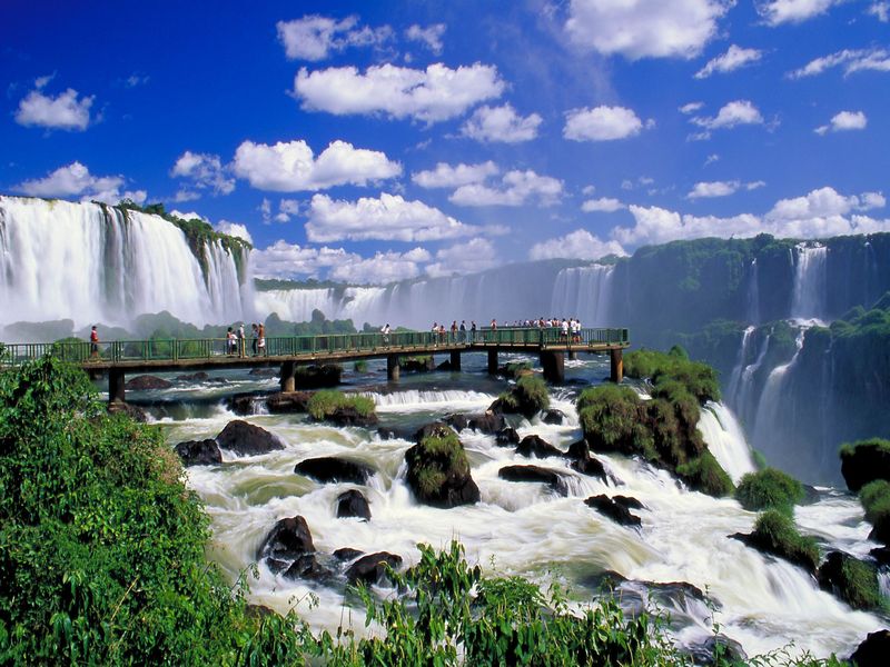 Iguazu Falls, природные достопримечательности Аргентины
