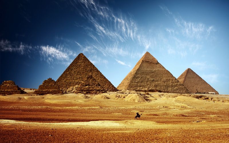 Пирамиды Гизы, реферат достопримечательности Египта