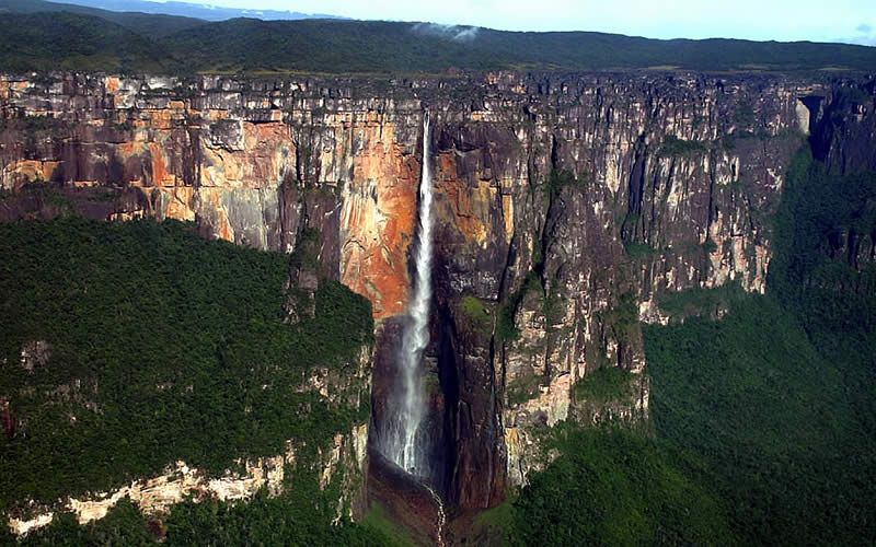 Водопад Анхель, топ достопримечательностей Венесуэлы