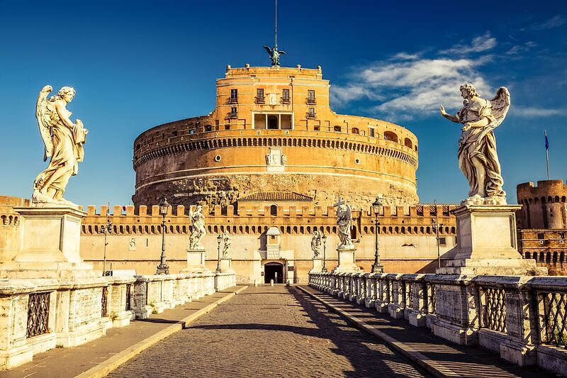 Замок Святого Ангела, Рим Италия фото