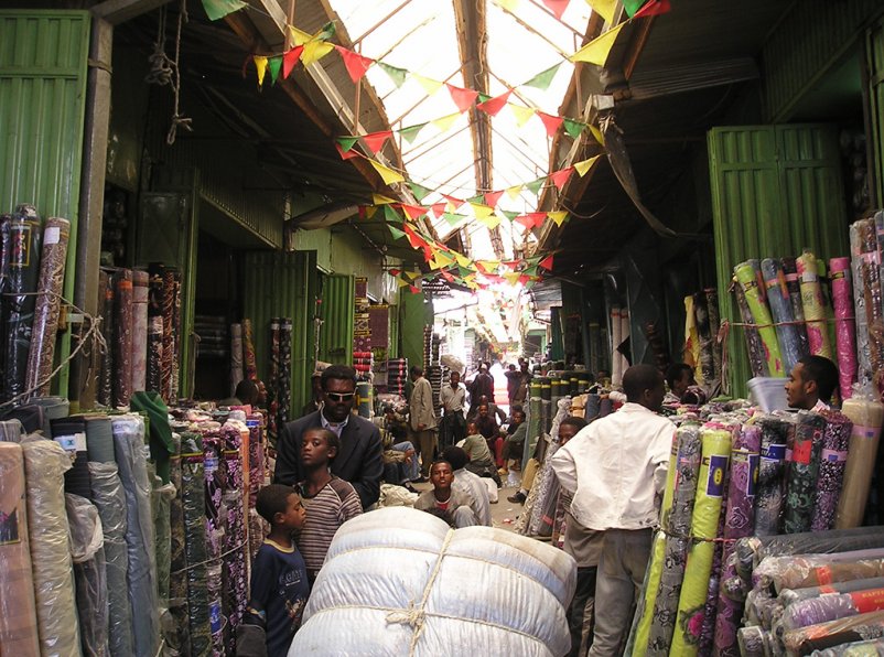  Рынок Аддис-Абебы 