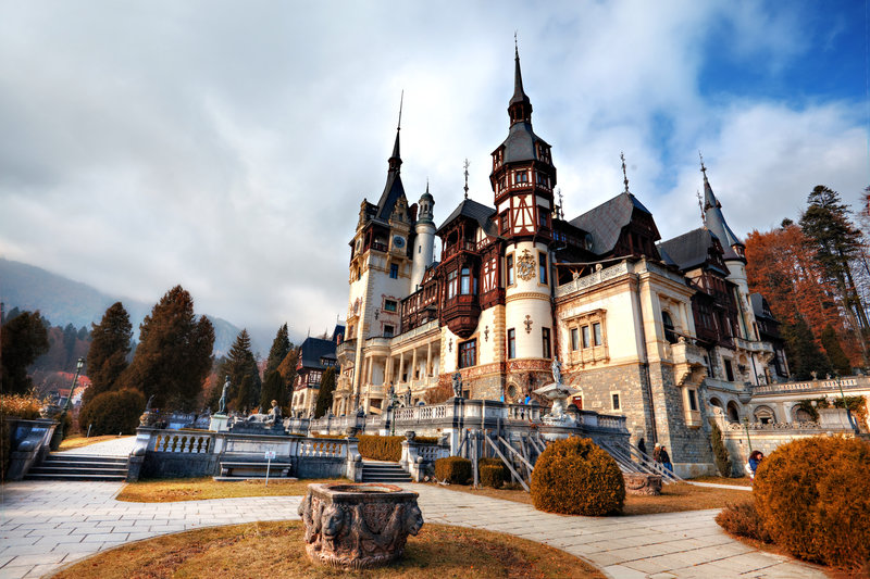 Замок Пелеш, главная достопримечательность Румынии