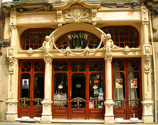 Кафе Мажестик, Порту Португалия