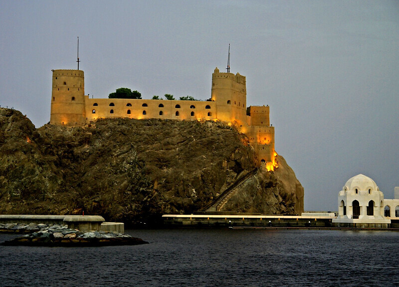 Al Jalali Fort, путеводитель по Маскату