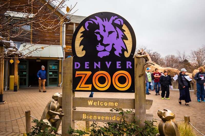 Denver Zoo, достопримечательности Денвера