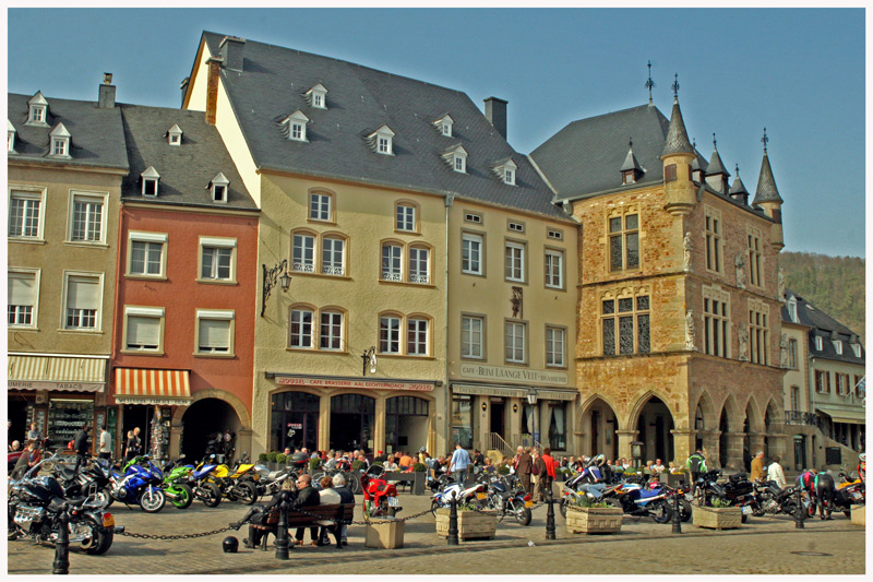 Город Эхтернах достопримечательность Люксембурга