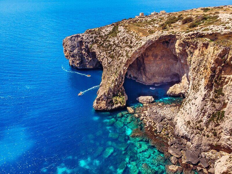 Голубой грот, Капри остров фото