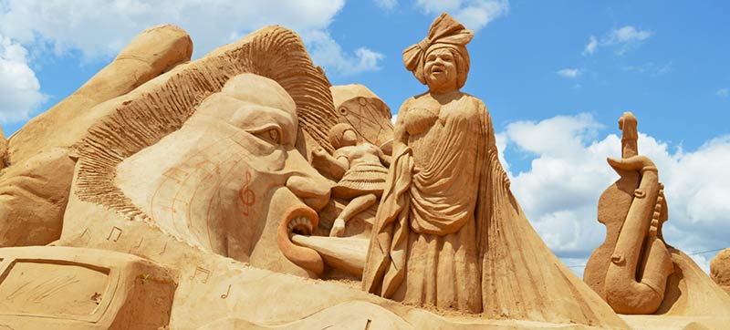 International Sand Sculpture Festival, Portugal
