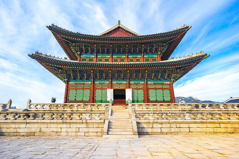 Кёнбоккун (дворец Кёнбок) Сеул Южная Корея