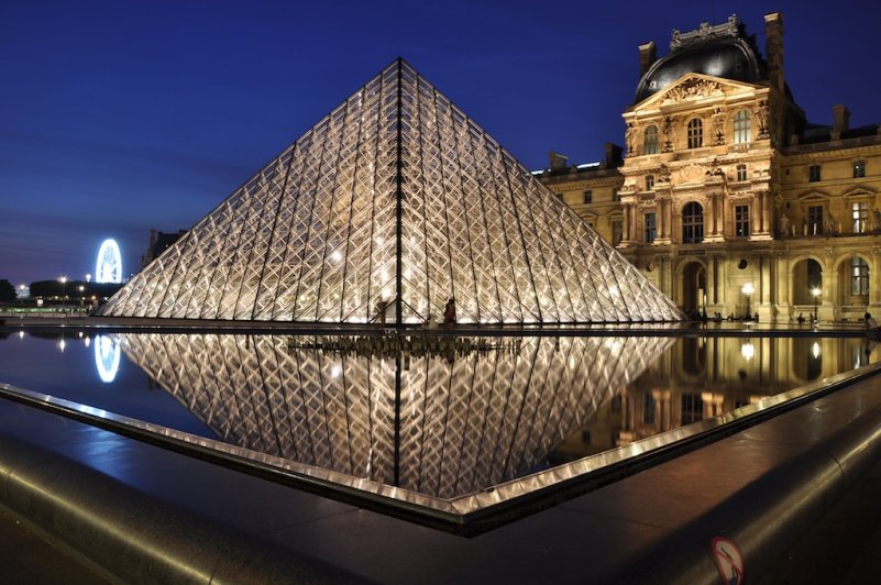 Музей Лувр достопримечательность парижа