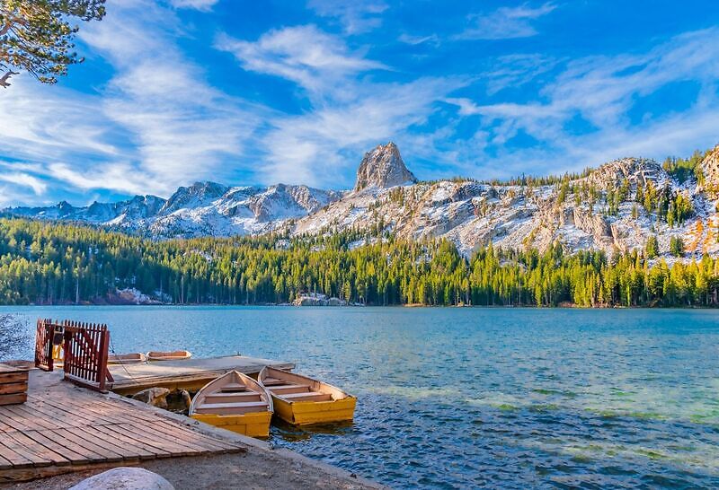 Мамонтовые озера, главные достопримечательности калифорнии