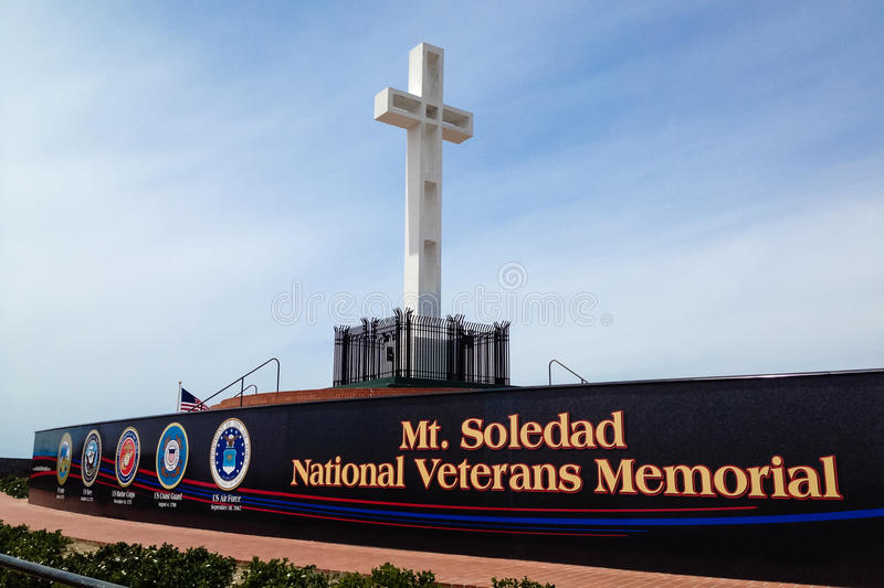 Национальный мемориал ветеранов на горе Соледад в Сан-Диего