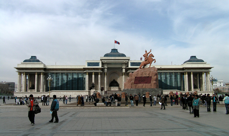 Площадь Чингисхана, Улан-Батор
