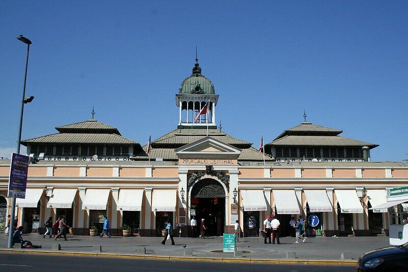 Рынок Сентраль де Сантьяго фото
