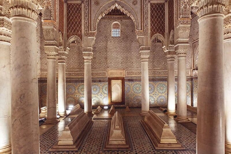 Саадские гробницы, Марокко достопримечательности кратко доклад