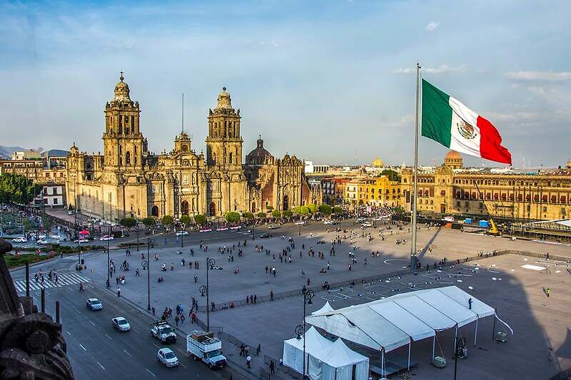 Сокало (Площадь Конституции), Мексика достопримечательности кратко