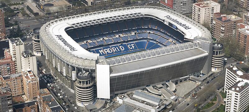 Стадион Бернабеу, Мадрид Испания достопримечательности