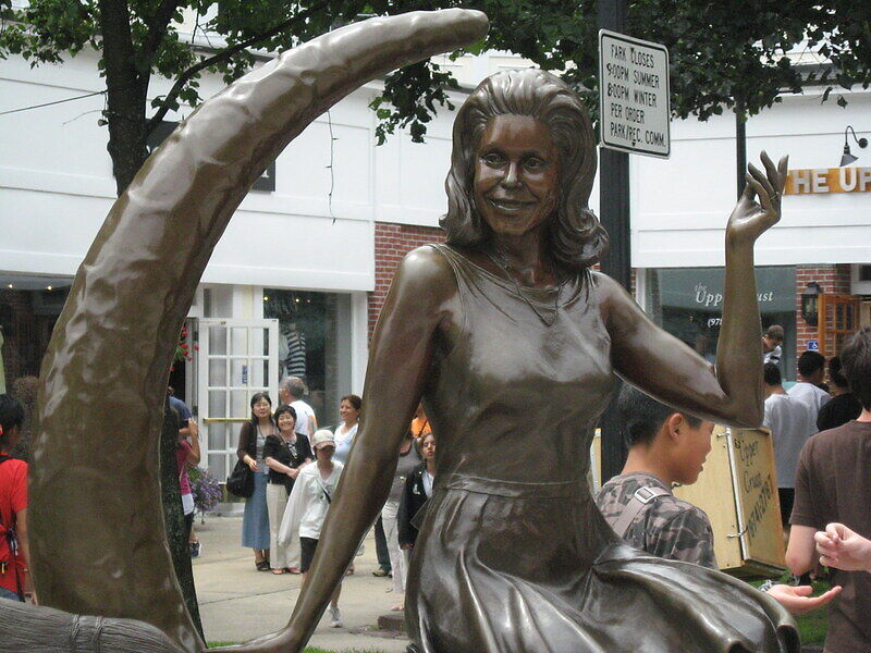 Статуя Элизабет Монтгомери, Салем город