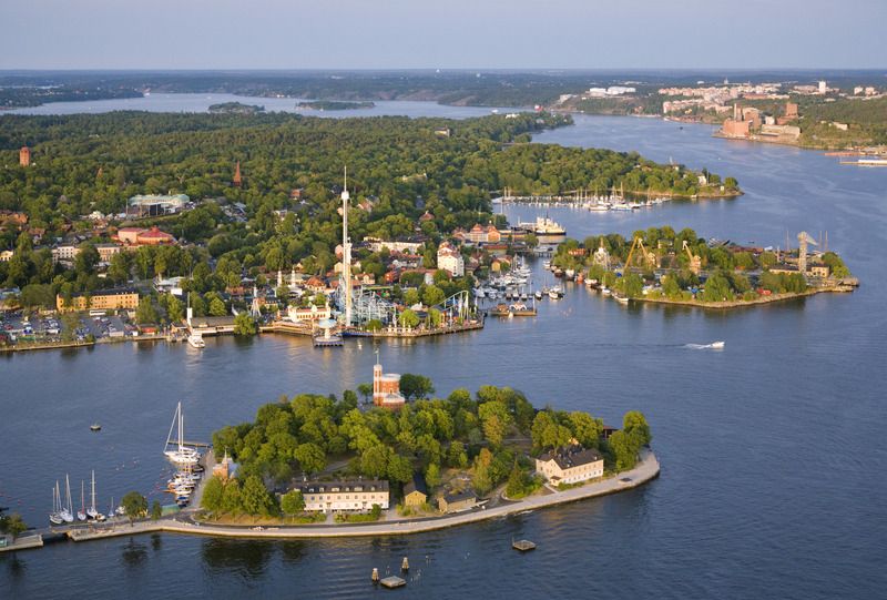 Стокгольмский  архипелаг, топ уникальных мест Швеции