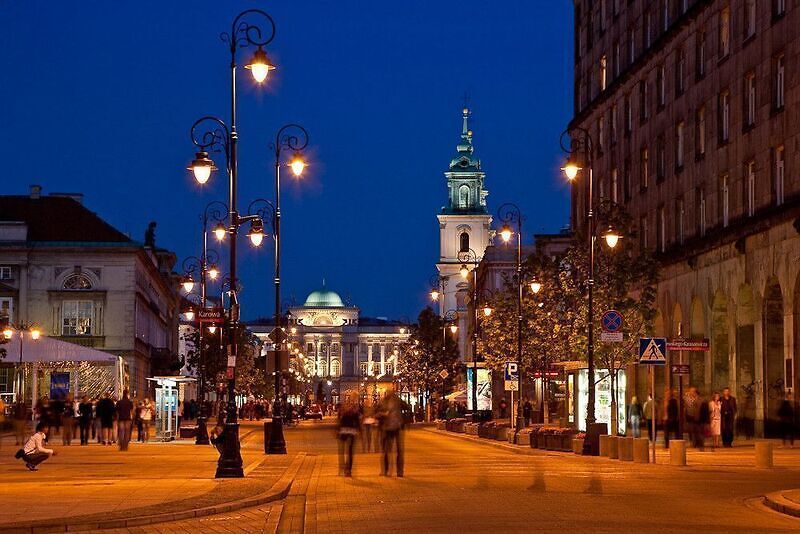 Улица Краковского предместья, Варшава фото