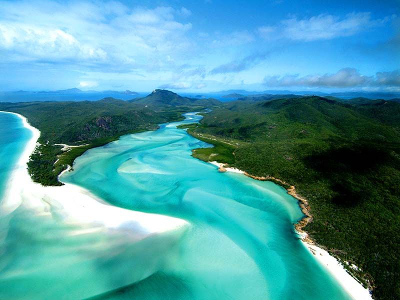 Whitsunday Islands, гид по природным достопримечательностям Австралии