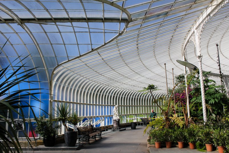 Дворец Киббл и ботанический сад Глазго